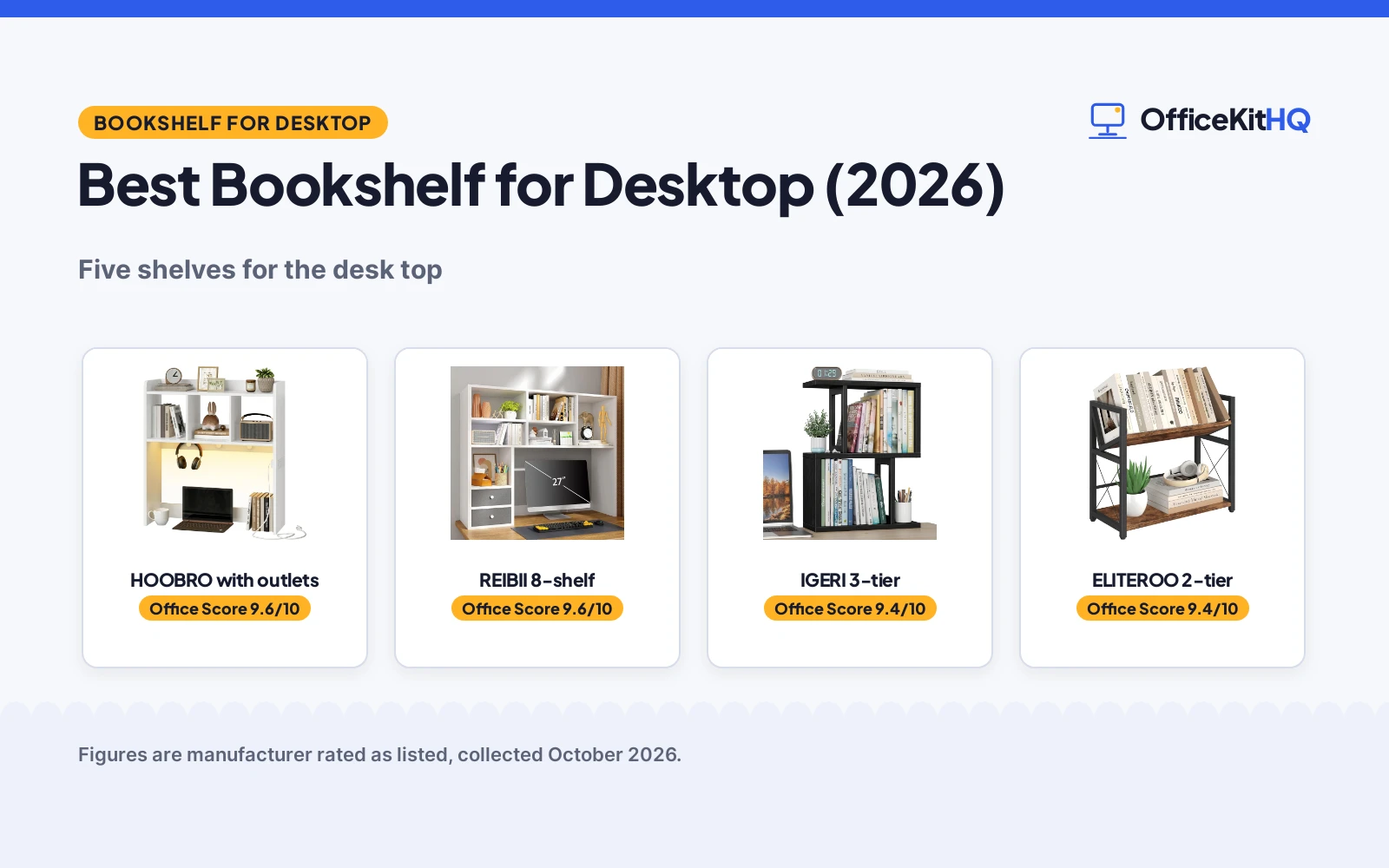 Best Bookshelf for Desktop (2026)