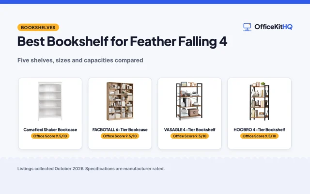 Best Bookshelf for Feather Falling 4 (2026): 5 Compared