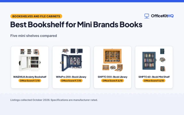 Best Bookshelf for Mini Brands Books: 5 Picks