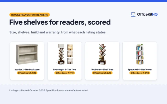 Best Bookshelf for Readers (2026): 5 Picks for Home Libraries