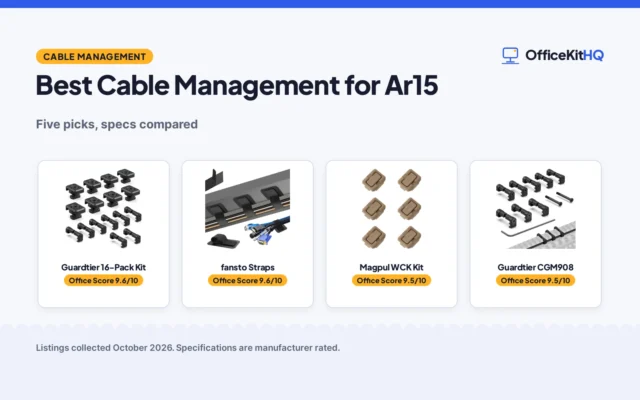 Best Cable Management for Ar15 (2026): 5 Compared