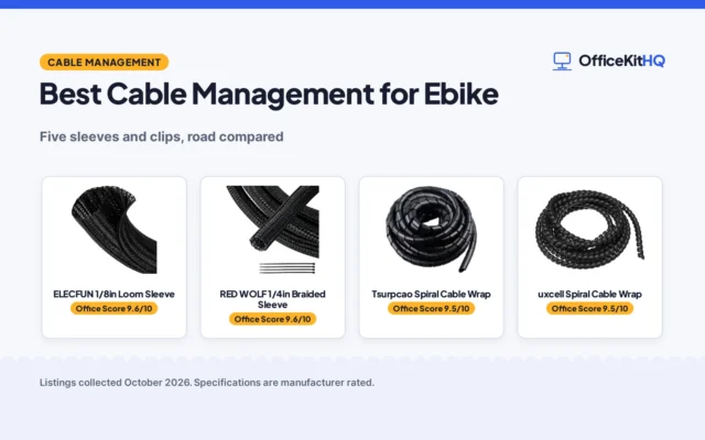 Best Cable Management for Ebike (2026): 5 Compared