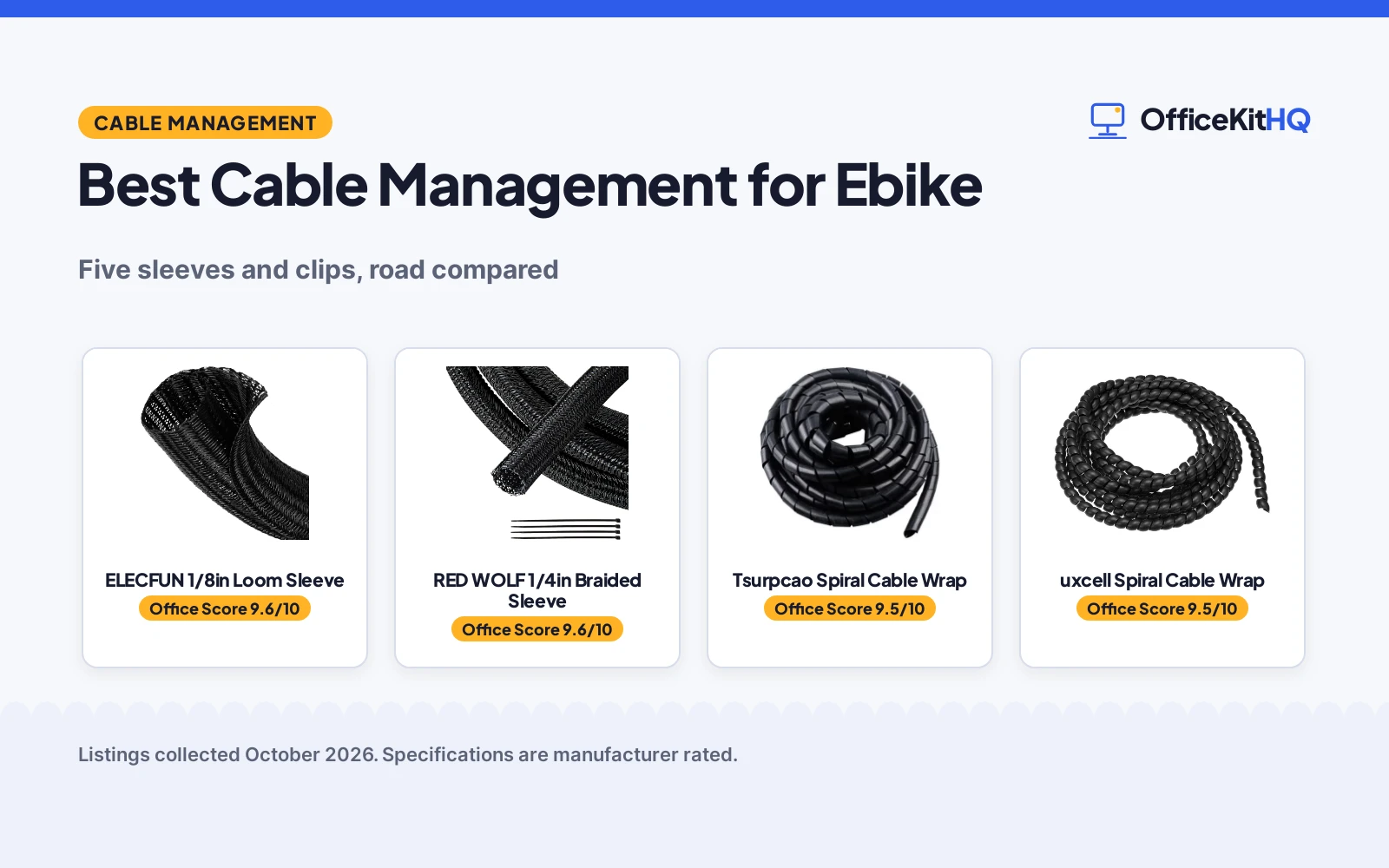 Best Cable Management for Ebike (2026): 5 Compared