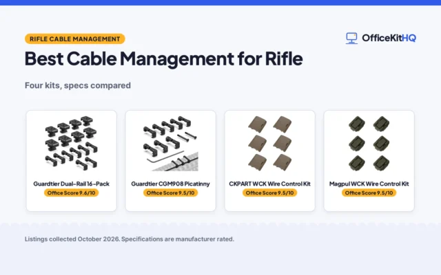 Best Cable Management for Rifle (2026): 4 Kits Compared