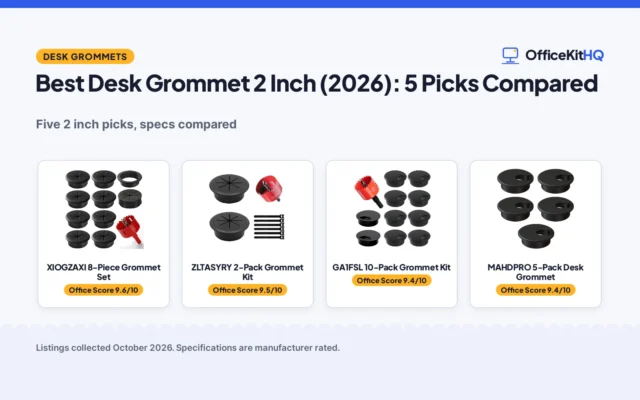 Best Desk Grommet 2 Inch (2026): 5 Picks Compared