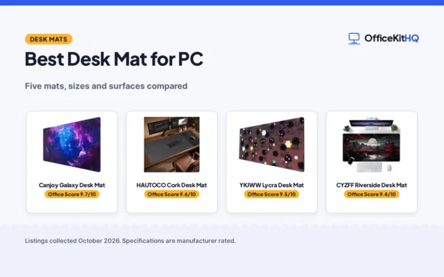 Best Desk Mat for PC (2026)