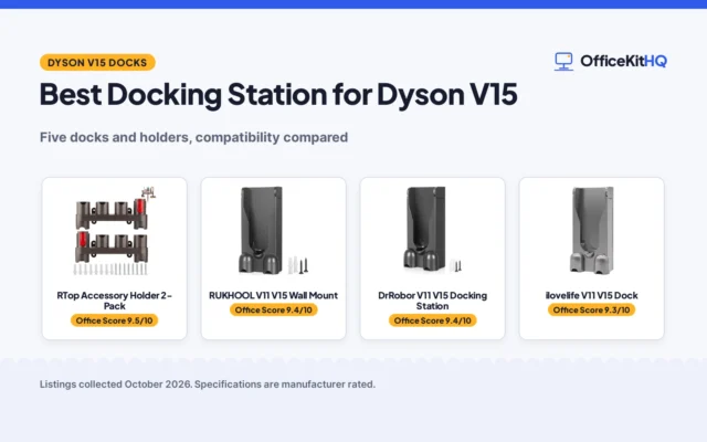 Best Docking Station for Dyson V15 (2026): 5 Compared