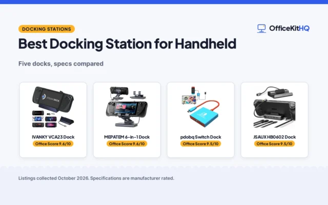 Best Docking Station for Handheld (2026): 5 Compared