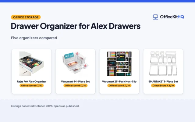 Best Drawer Organizer for Alex Drawers (2026)