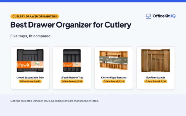 Best Drawer Organizer for Cutlery: 5 Trays Compared