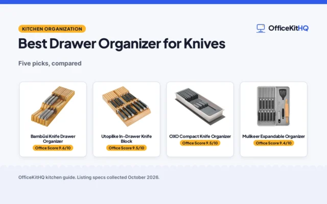 Best Drawer Organizer for Knives (2026)