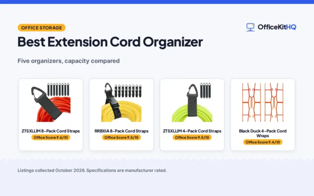 Best Extension Cord Organizer (2026): 5 Compared