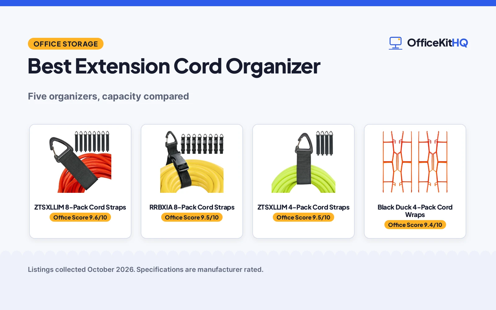 Best Extension Cord Organizer (2026): 5 Compared
