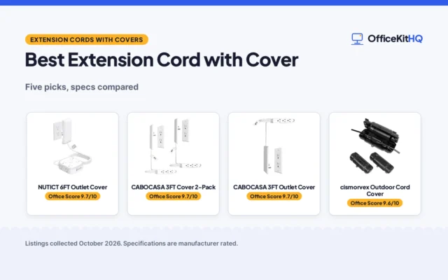 Best Extension Cord with Cover (2026): 5 Compared