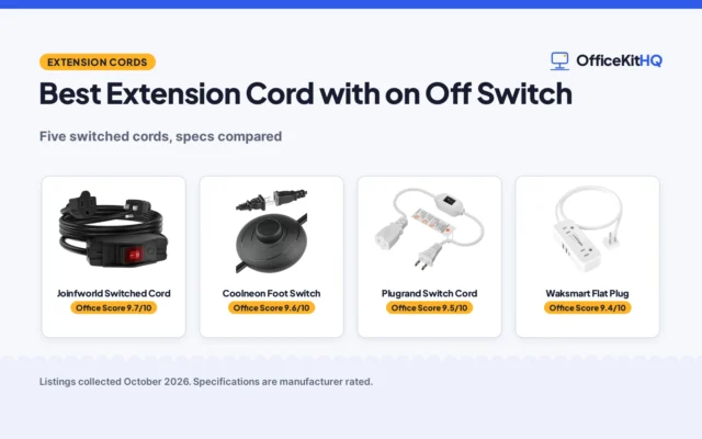 Best Extension Cord with on Off Switch (2026): 5 Compared