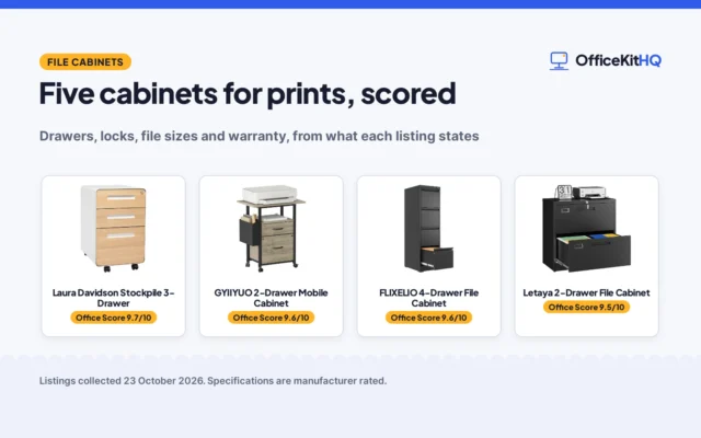 Best File Cabinet for Photos (2026): 5 Picks for Print Storage