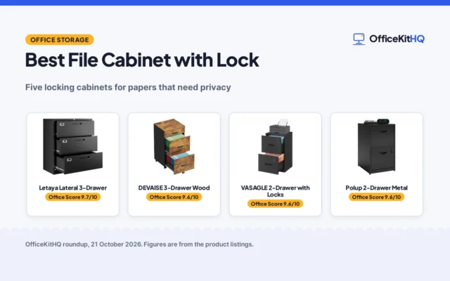 Best File Cabinet with Lock: 5 Compared