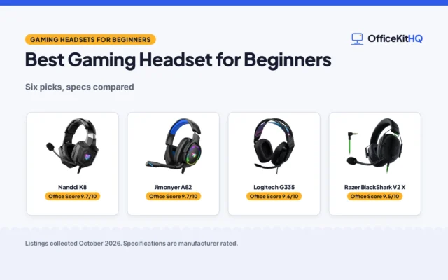 Best Gaming Headset for Beginners: 5 Picks Compared