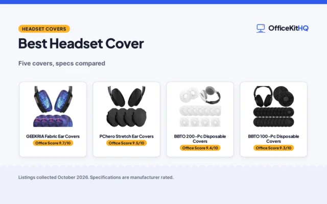 Best Headset Cover (2026): 5 Covers Compared and Scored