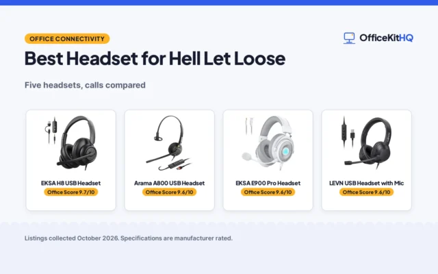 Best Headset for Hell Let Loose: 5 Headsets Compared