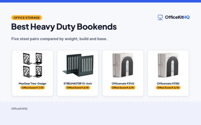 Best Heavy Duty Bookends (2026)