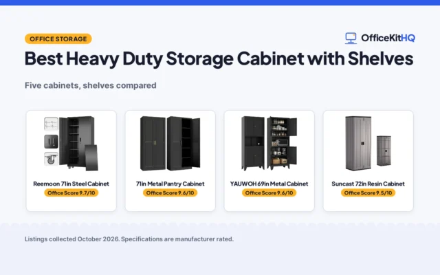 Best Heavy Duty Storage Cabinet with Shelves (2026)