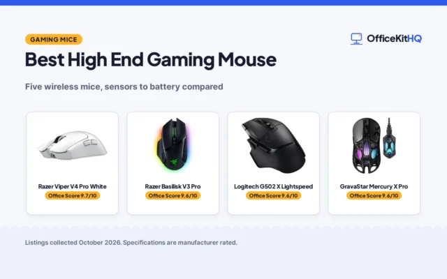 Best High End Gaming Mouse (2026): 5 Mice Compared