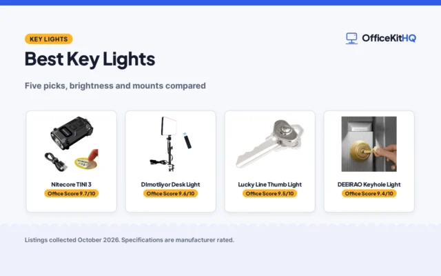 Best Key Lights (2026): 5 Key Lights Compared