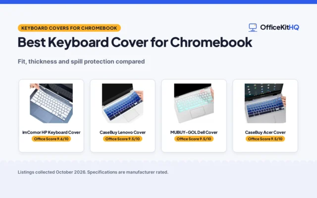Best Keyboard Cover for Chromebook (2026): 4 Compared