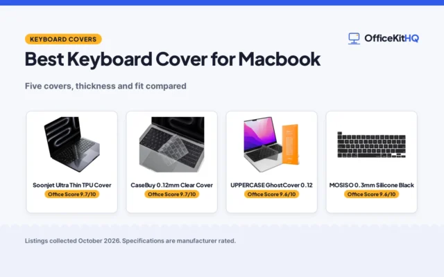Best Keyboard Cover for Macbook (2026): 5 Compared