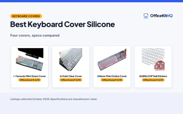 Best Keyboard Cover Silicone (2026): 4 Compared