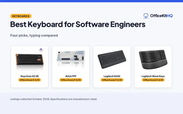 Best Keyboard for Software Engineers (2026): 4 Picks