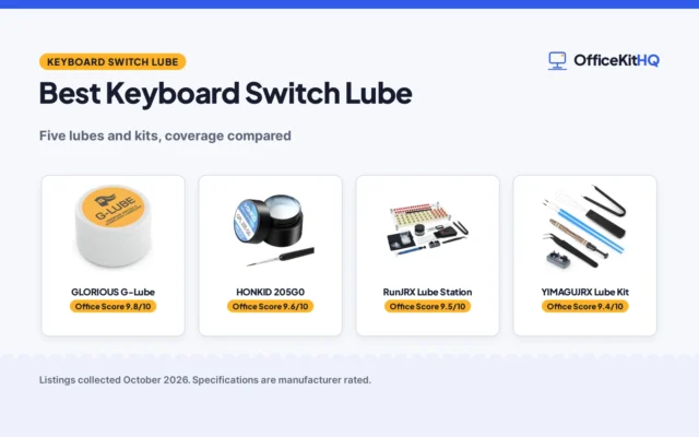Best Keyboard Switch Lube (2026): 5 Lubes Compared