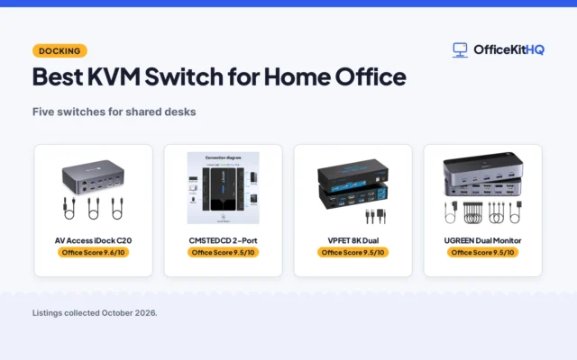 Best KVM Switch for Home Office: 5 Picks Compared (2026)