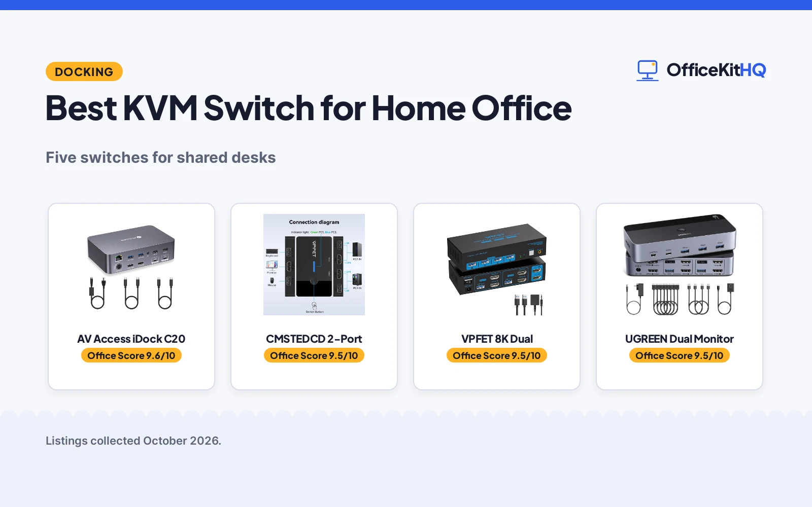 Best KVM Switch for Home Office: 5 Picks Compared (2026)