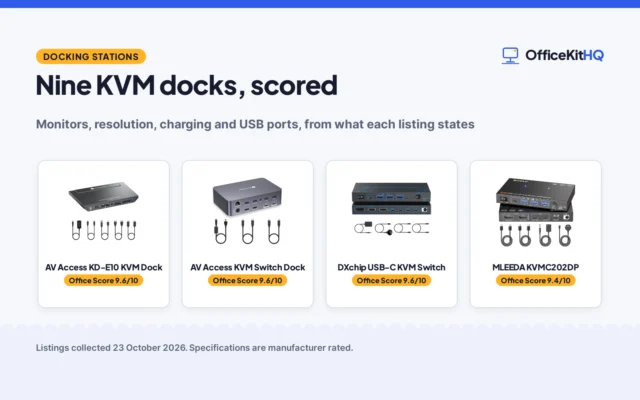 Best KVM Switch with Dock (2026): 9 Picks Compared