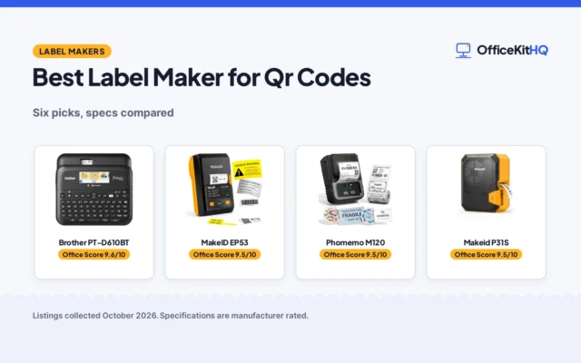 Best Label Maker for Qr Codes (2026): 6 Picks Compared