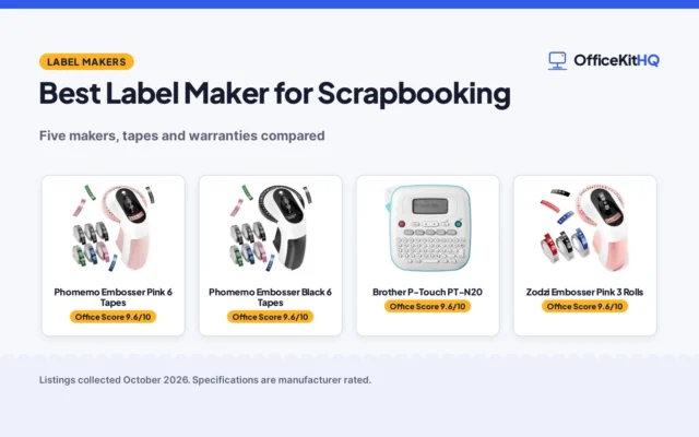 Best Label Maker for Scrapbooking (2026): 5 Compared