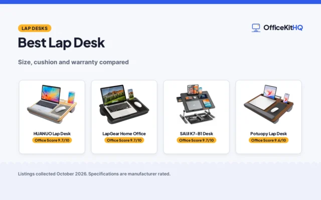 Best Lap Desk: 5 Picks Compared