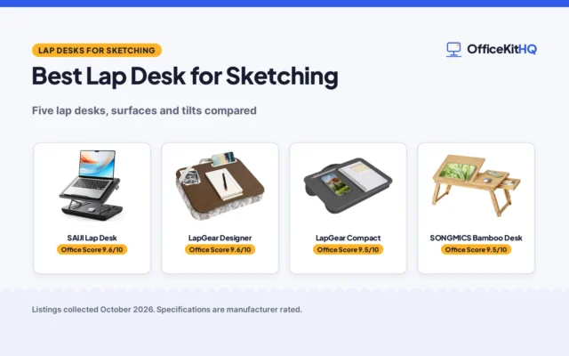 Best Lap Desk for Sketching (2026): 5 Compared