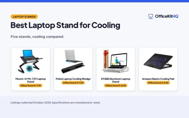 Best Laptop Stand for Cooling (2026): 5 Compared