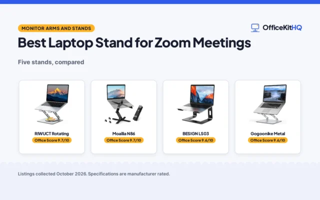 Best Laptop Stand for Zoom Meetings (2026): 5 Compared