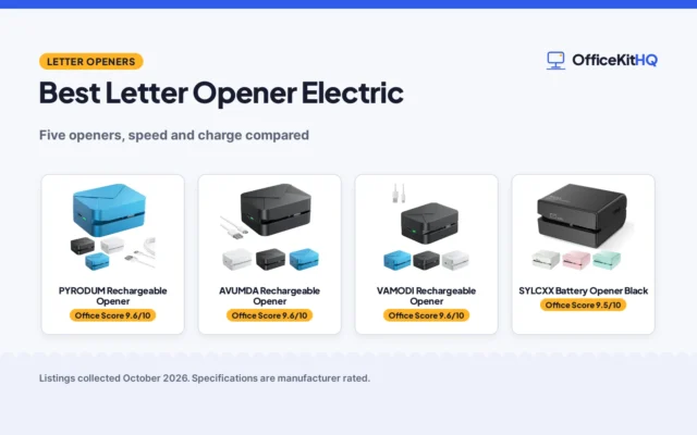Best Letter Opener Electric (2026): 5 Picks Compared