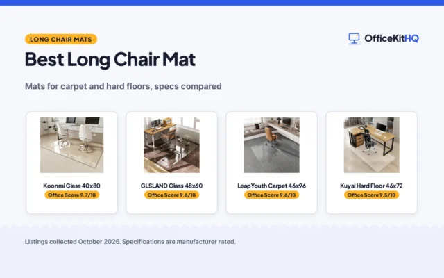 Best Long Chair Mat (2026): 5 Chair Mats Compared