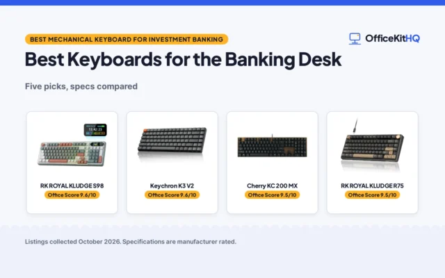 Best Mechanical Keyboard for Investment Banking (2026)