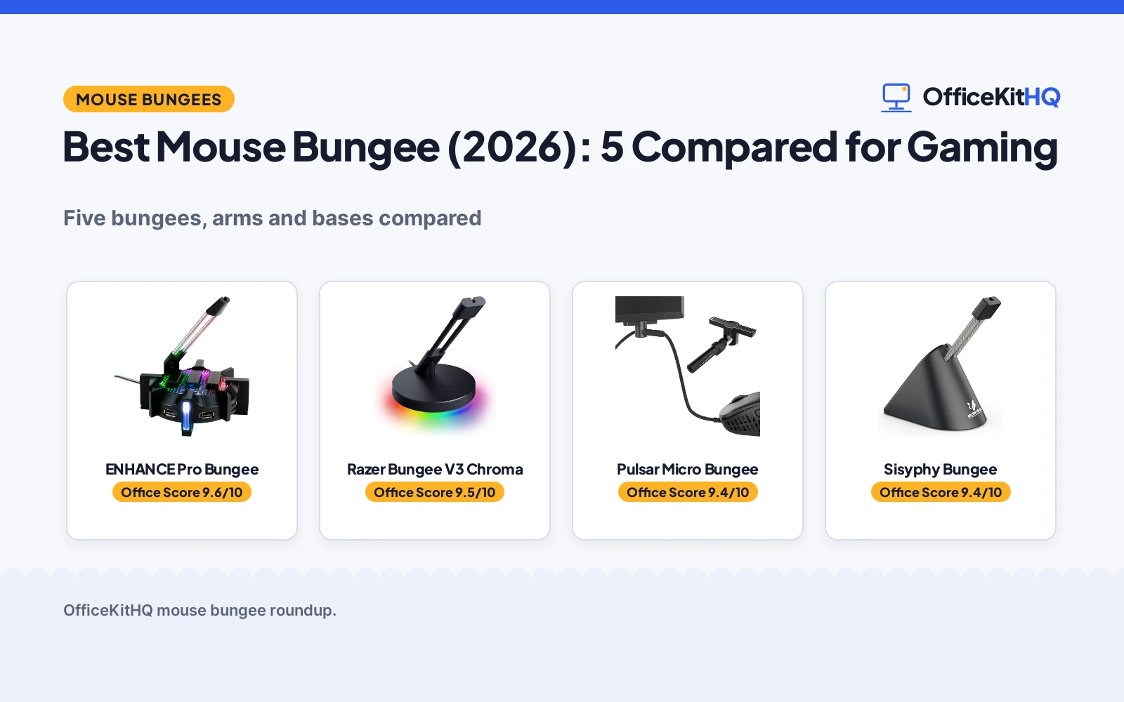 Best Mouse Bungee (2026): 5 Compared for Gaming