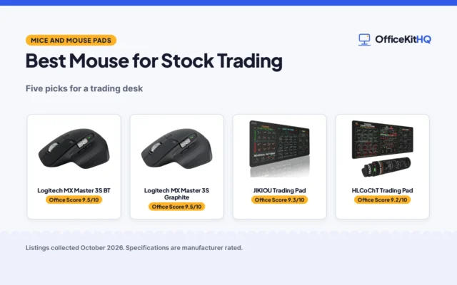 Best Mouse for Stock Trading (2026): 5 Picks Compared
