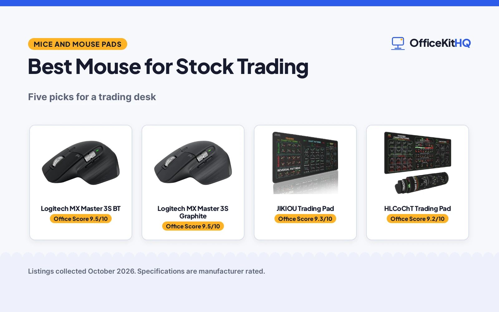Best Mouse for Stock Trading (2026): 5 Picks Compared