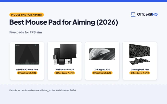 Best Mouse Pad for Aiming (2026)