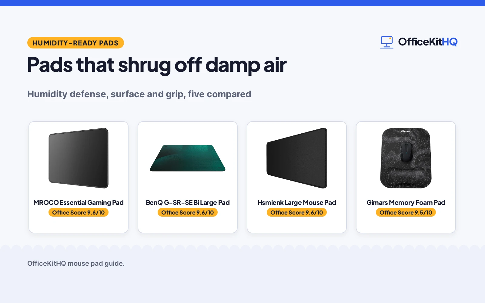 Best Mouse Pad for Humidity: 5 Pads Compared